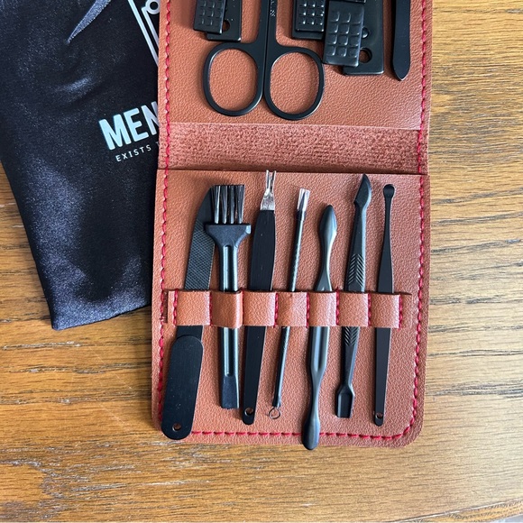 Men & Nails Luxury Grooming Travel Nail Kit - NEW! - Picture 4 of 6